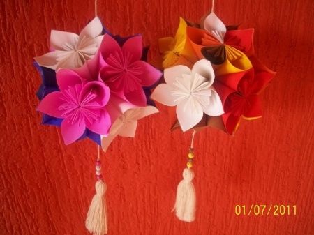 Bolas de Origami