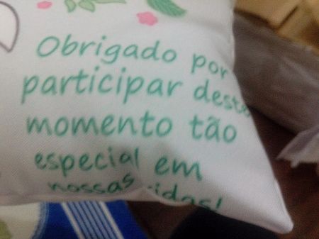 Lembrança para as madrinhas