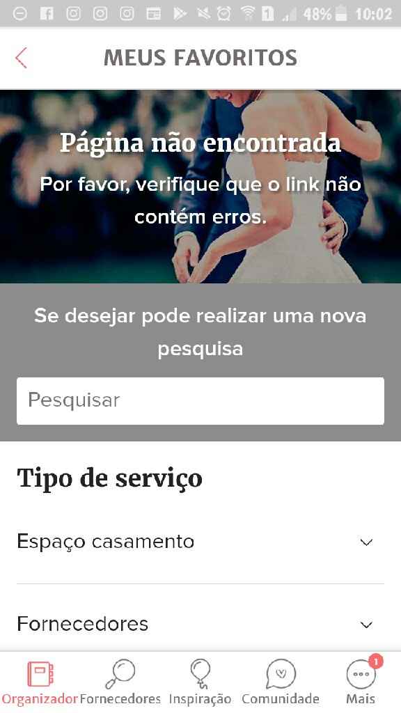 Problemas em Vincular outra conta - 1