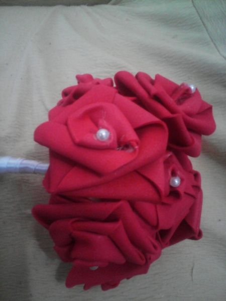 bouquet de eva para sessão de fotos