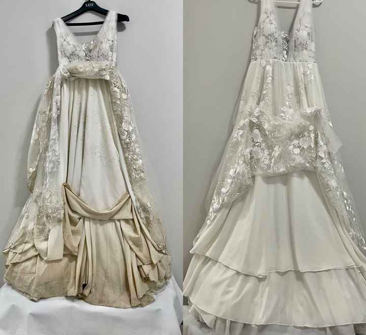 Onde lavar o vestido de noiva? - 1