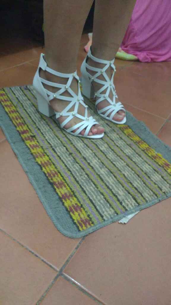 Minha sandália chegou noivinhaaas venham ver 😍😍😍😍😍 - 1