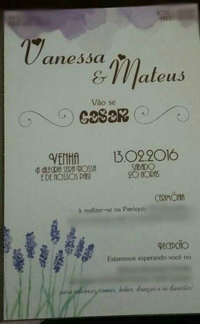 Meu convite - 2