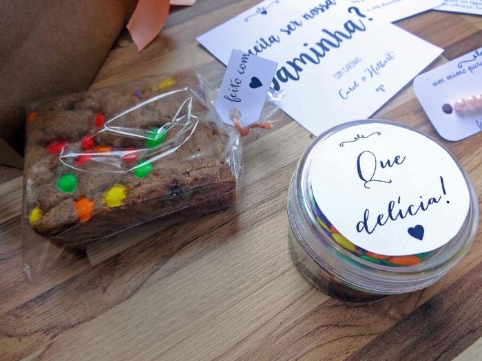 Convite dos padrinhos diy - 2