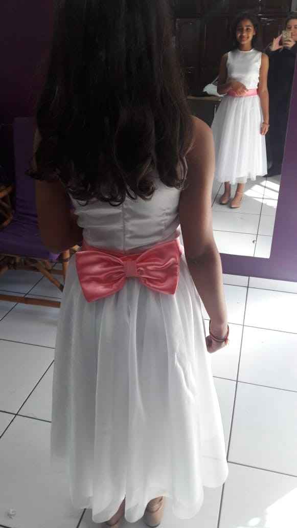 costas do vestido