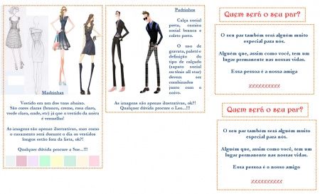 Convite de padrinhos,preciso de diy - 1