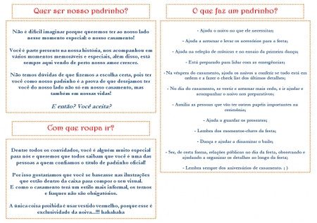 Convite de padrinhos,preciso de diy - 2