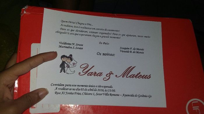 Quem vai fazer seu convite de casamento? - 2