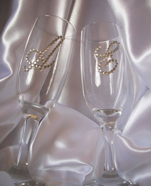 Taça com strass