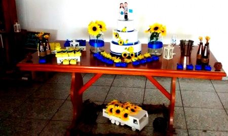 Mesa do bolo