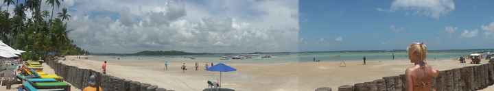 Essa foto parece até montagem, mas não é! tirei lá na praia dos carneiros, em um local chamado Bora 