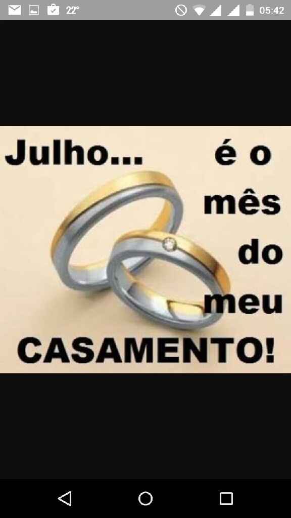 Noivas de julho de 2017 - apresentam _se !!!! - 1