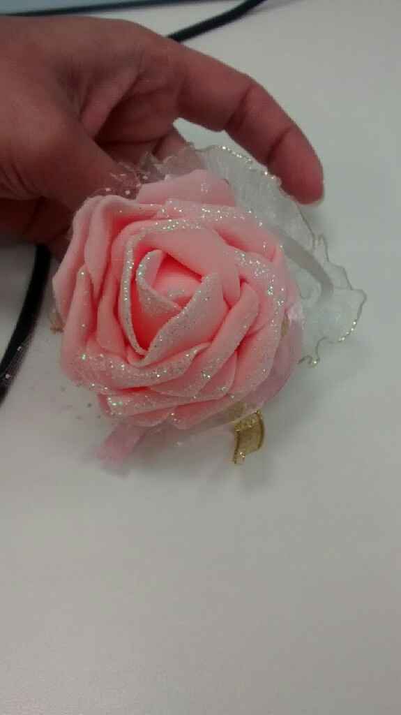 Corsages das madrinhas chegaram do aliexpress#vem ver - 1
