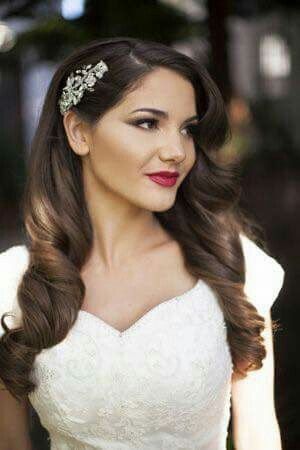 Dicas penteado cabelo semi preso e solto com veu - 3