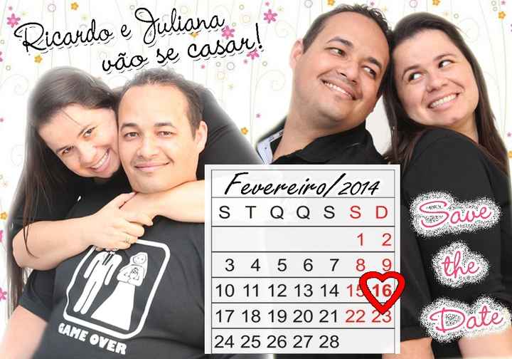 Meu save the date