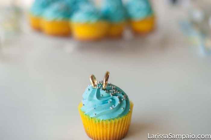 cupcake azul