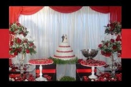 Casamento vermelho com dourado - 3