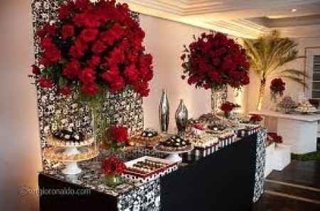 Casamento vermelho com dourado - 1