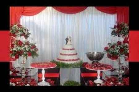 Casamento vermelho com dourado - 3