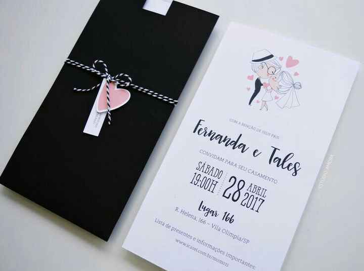 Convites de casamento - 5