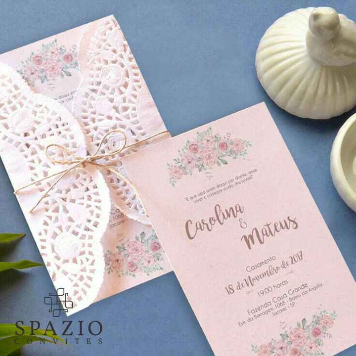 Convites de casamento - 6