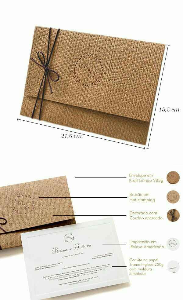 Convites de casamento - 7