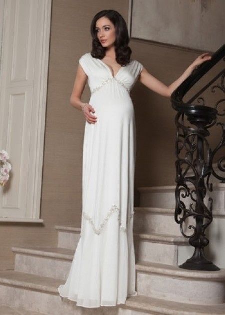Vestidos para noivas grávidas 