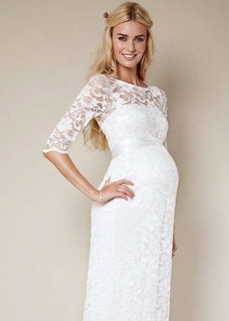 Vestidos para noivas grávidas 