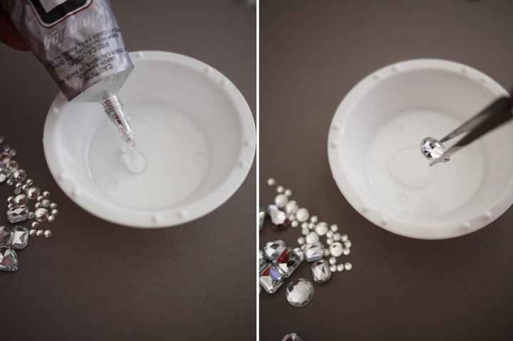 PAP SAPATO COM STRASS