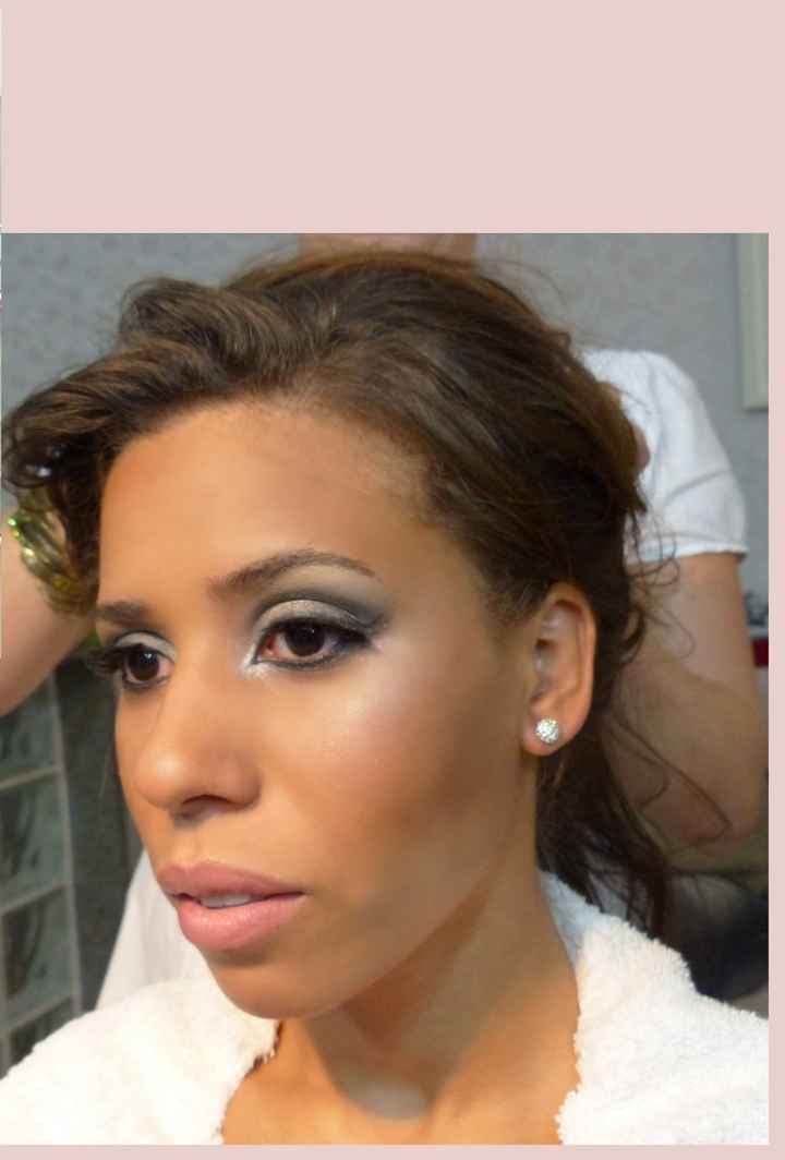 Teste de make e cabelo