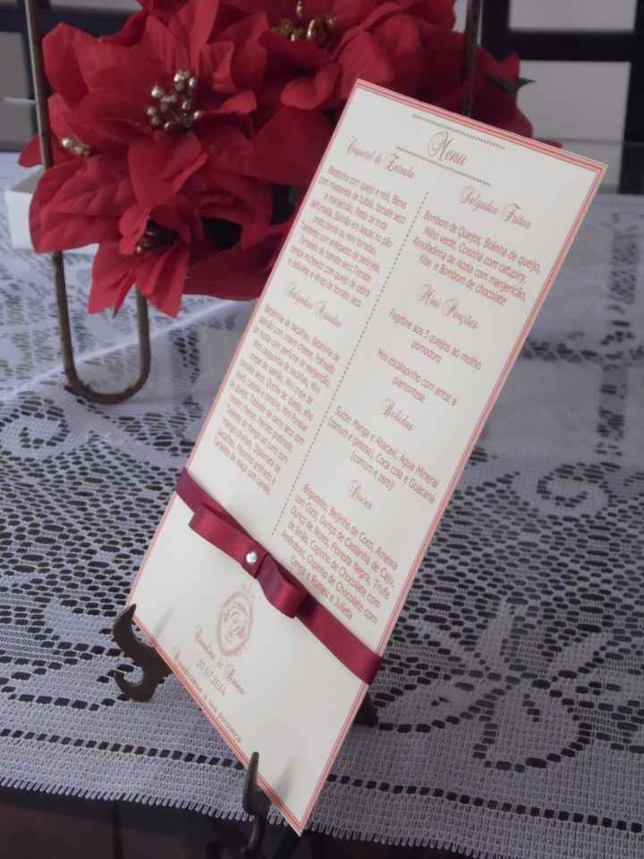 Meu Menu - Final  EU QUE FIZ!