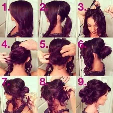 Diy penteado 