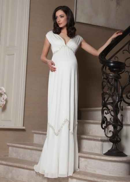 Vestidos para noivas grávidas 