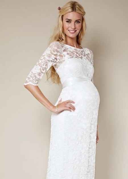 Vestidos para noivas grávidas 