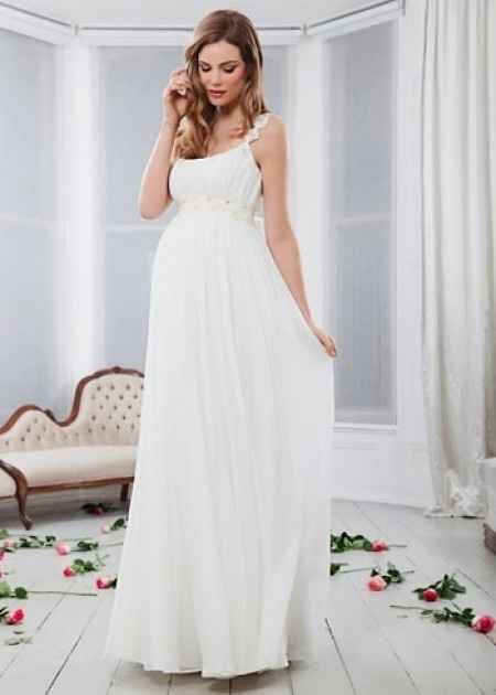Vestidos para noivas grávidas 