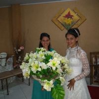 eu e minha mãe que foi quem organizou tudo 👏❤