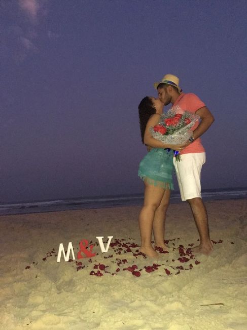 Onde foi o pedido de casamento? - 1
