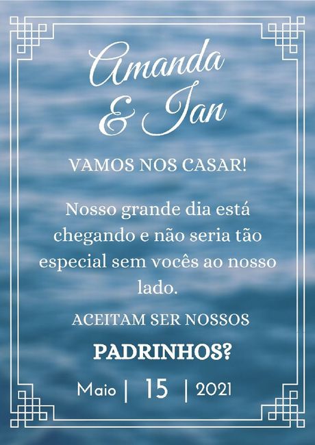 Como convidar padrinhos 3