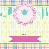 Arte de convite chårraia e modelo para cha de cozinha tradicional!! #veeemver - 3