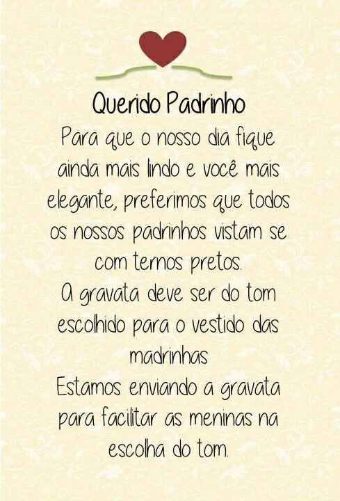 Convites para padrinhos, idéias! - 5