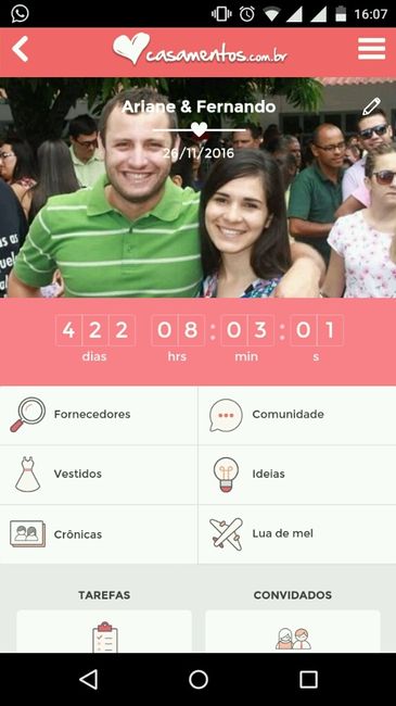Quanto tempo falta para o seu casamento? - 1