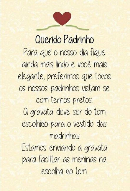 Convites para padrinhos, idéias! - 5
