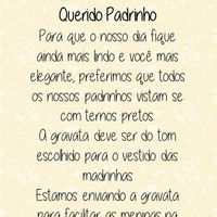 Convites para padrinhos, idéias! - 5