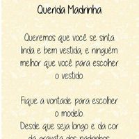 Convites para padrinhos, idéias! - 6