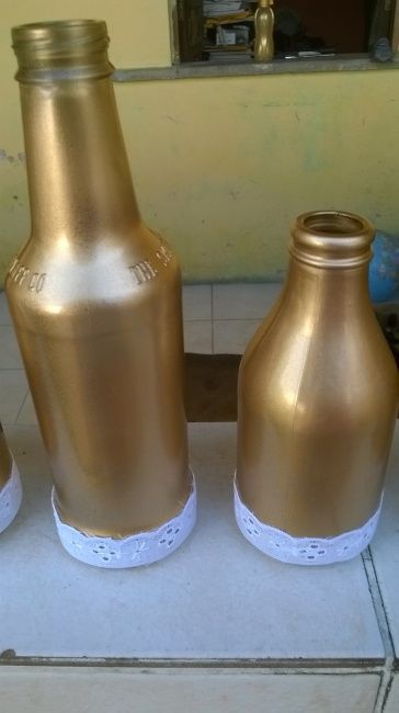 garrafas diy