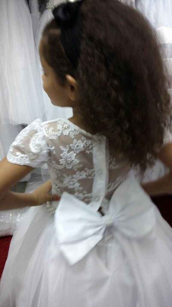 Vestido das daminhas 😍 - 3