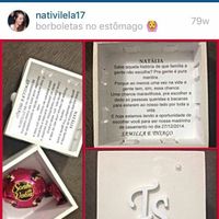 Convite para os padrinhos e madrinhas. - 1