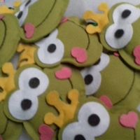 Terminei meus sapinhos de feltro! - 2