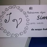 Convite de agradecimento dos padrinhos