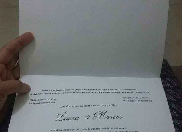 Convite de Casamento  #30dias - 2